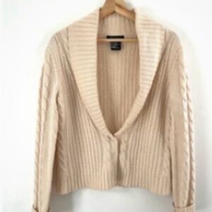 Theory for Bergdorf Goodman Wool/Cashmere Shawl Cardigan